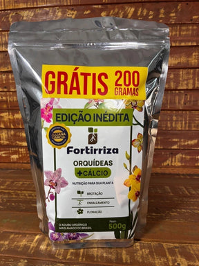 Adubo Fortirriza + CÁLCIO pacote 500 gr - ganha 200 gr de presente!